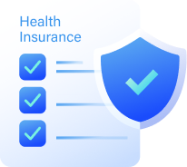 Mobile health check-in with insurance verification.
