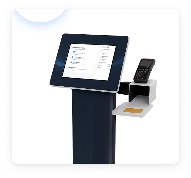 Automated kiosk for self-scheduling health services